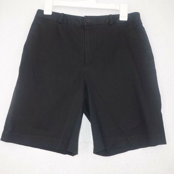 Ralph Lauren Golf Pants - Ralph Lauren Golf Chino Shorts Black Women's Size 10 Cotton Spandex Blend